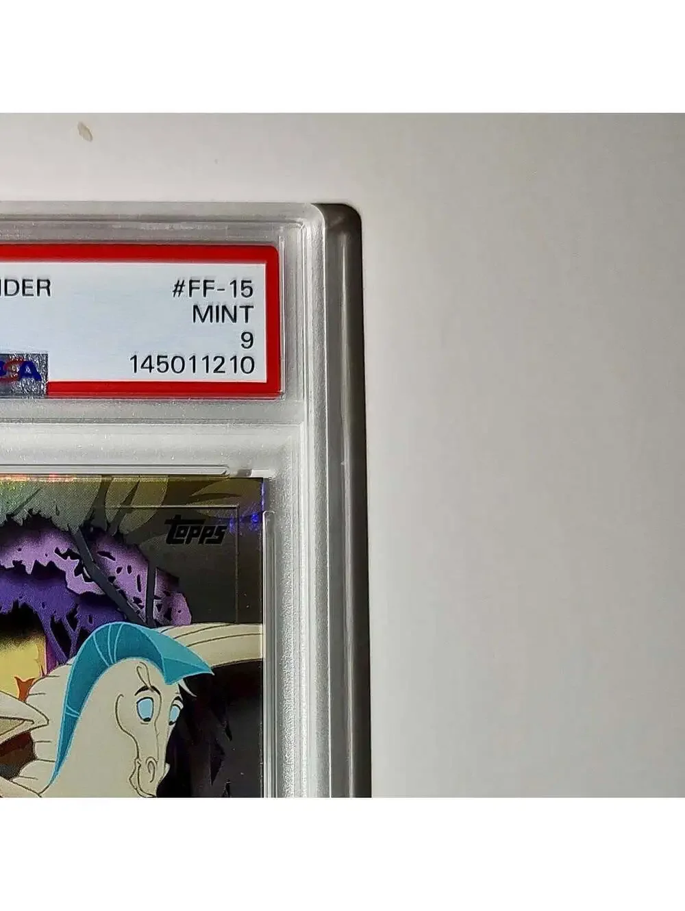 Pegasus 2025 Topps Disney #FF-15 Furry Friends Card Hercules PSA 9